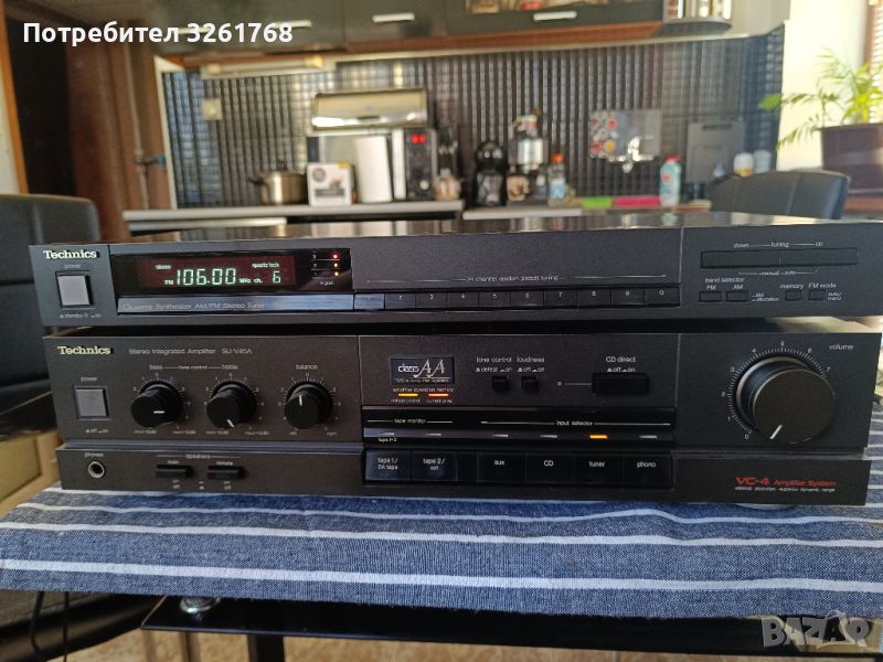 Technics SU-V45A+AM/FM ST-600, снимка 1