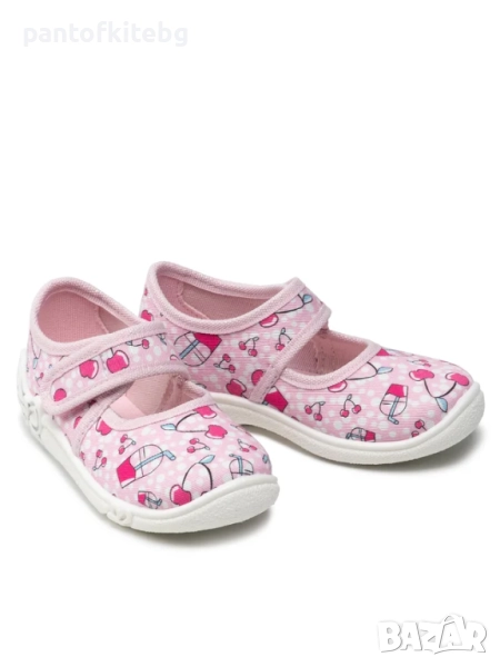  Superfit Пантофи  с черешки  за момиче, снимка 1