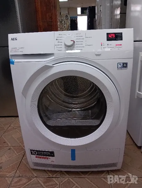 Чисто нова сушилня с термопомпа АЕГ Aeg Series 8000 A+++ 8кг 2 години гаранция!, снимка 1