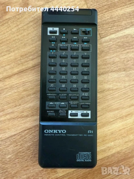 Дистанционно ONKYO, снимка 1