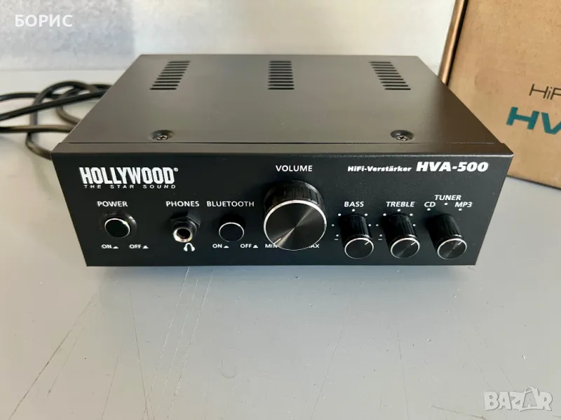 Усилвател HOLLYWOOD HVA-500, Bluetooth, снимка 1