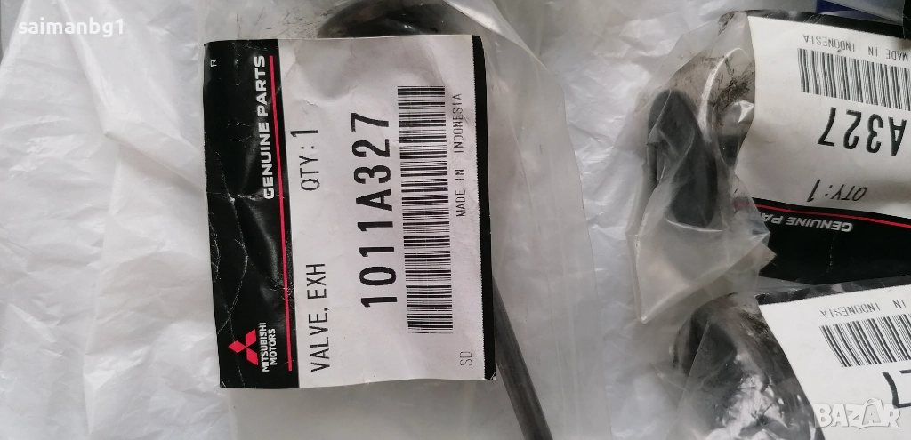 ИЗПУСКАТЕЛЕНИ КЛАПАНИ 8 бр Mitsubishi ASX 1.6 MIVEC 117 коня бензин, снимка 1