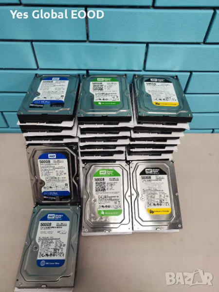 WD GREEN/BLUE/ENTERPRISE HDD 3.5 500GB - / Хард диск за компютър, снимка 1