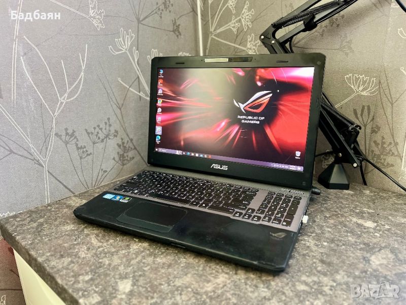 Asus ROG / 15.6 FullHD / i7 / 16GB Ram / 500GB SSD / Nvidia , снимка 1