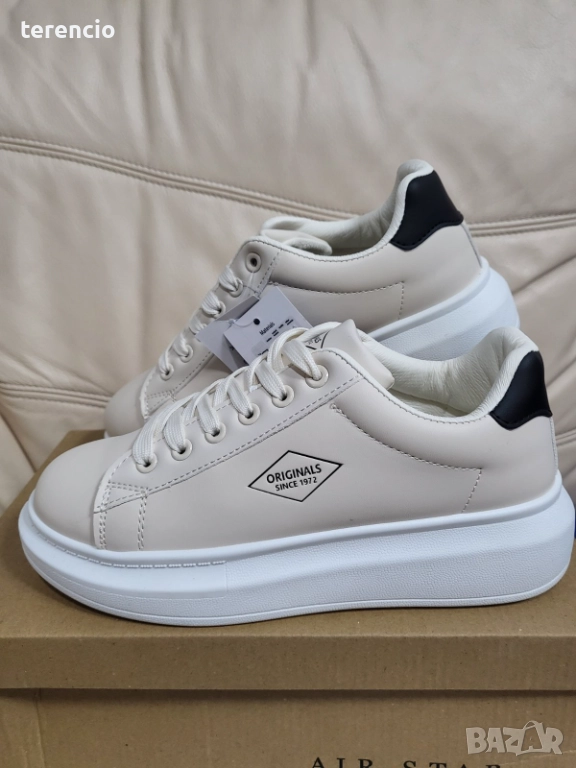 Нови кецки беж - 38 номер, снимка 1