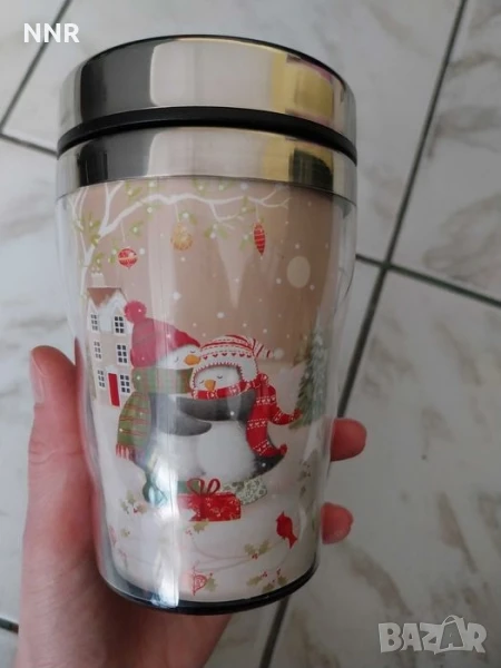 Коледна термочаша , снимка 1