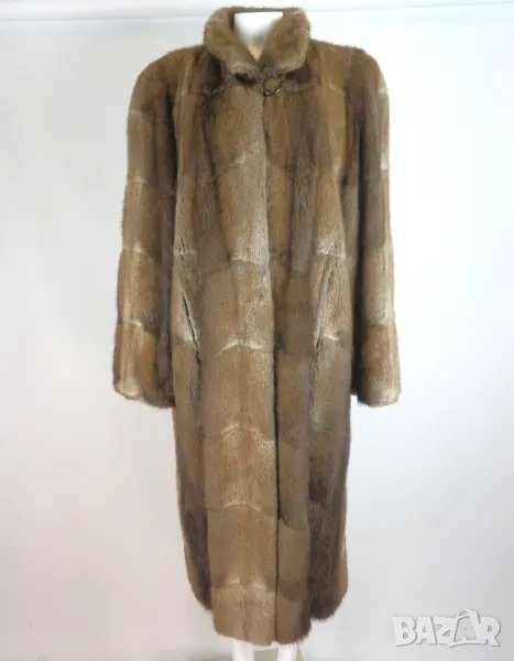 XXL Дълга шуба от ондатра, снимка 1