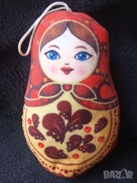 Плюшена Матрьошка - Сувенир от Русия, снимка 1