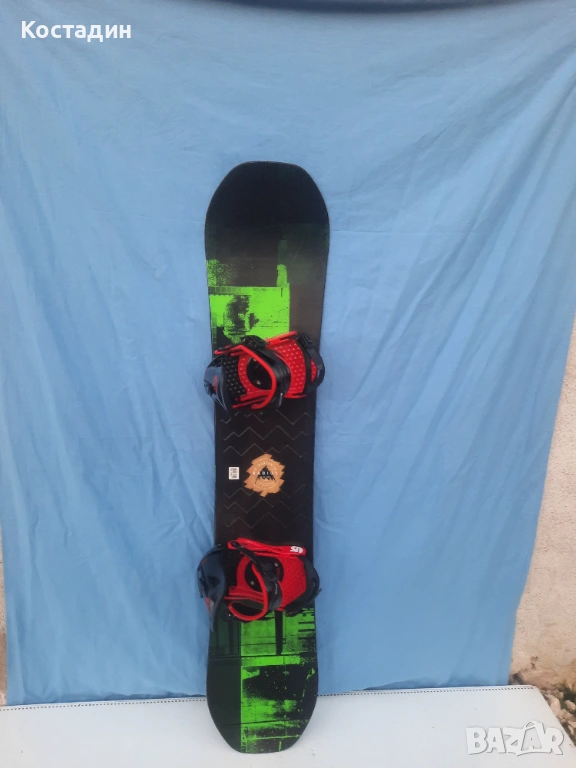 Сноуборд BURTON RADIUS WIDE 150см.W с автомати, снимка 1