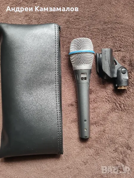 Shure Beta 87a- кондензаторен микрофон, снимка 1