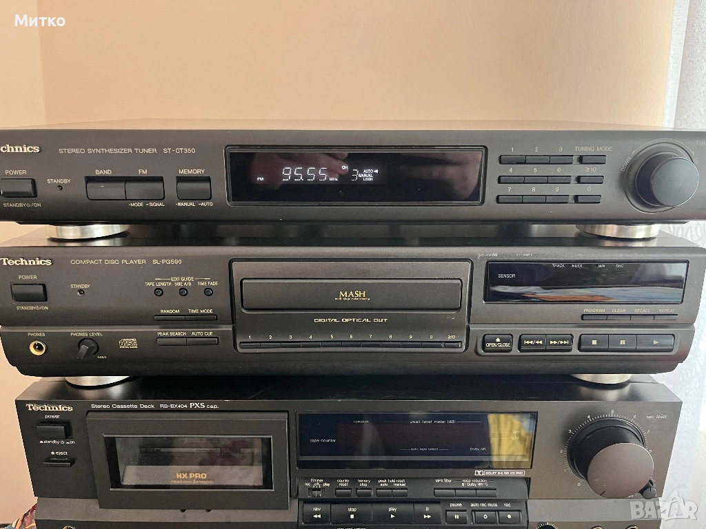 Тунер,дек и CD плеър Technics, снимка 1