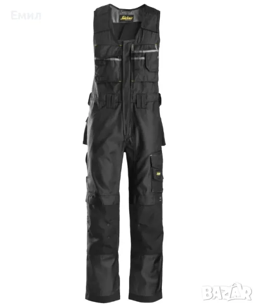 Чисто нов! Snickers 0312 DuraTwill Craftsmen One-piece Trousers, Размер 48, снимка 1