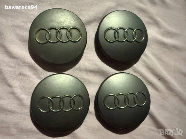 Капачки за джанти за Audi 68мм оригинални, снимка 1