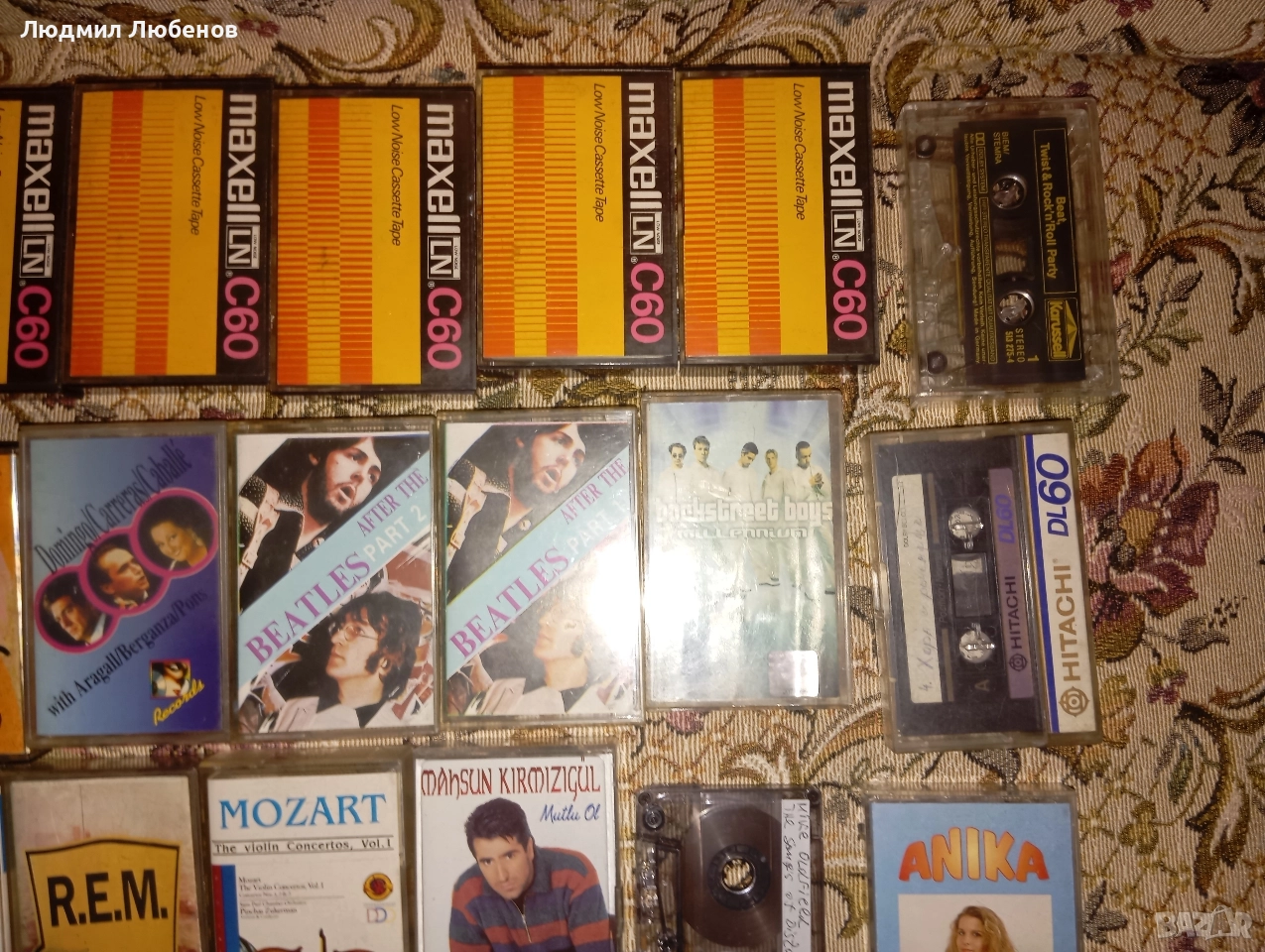 Лот 50бр.аудио касети рок,кънтри,и друга, снимка 1