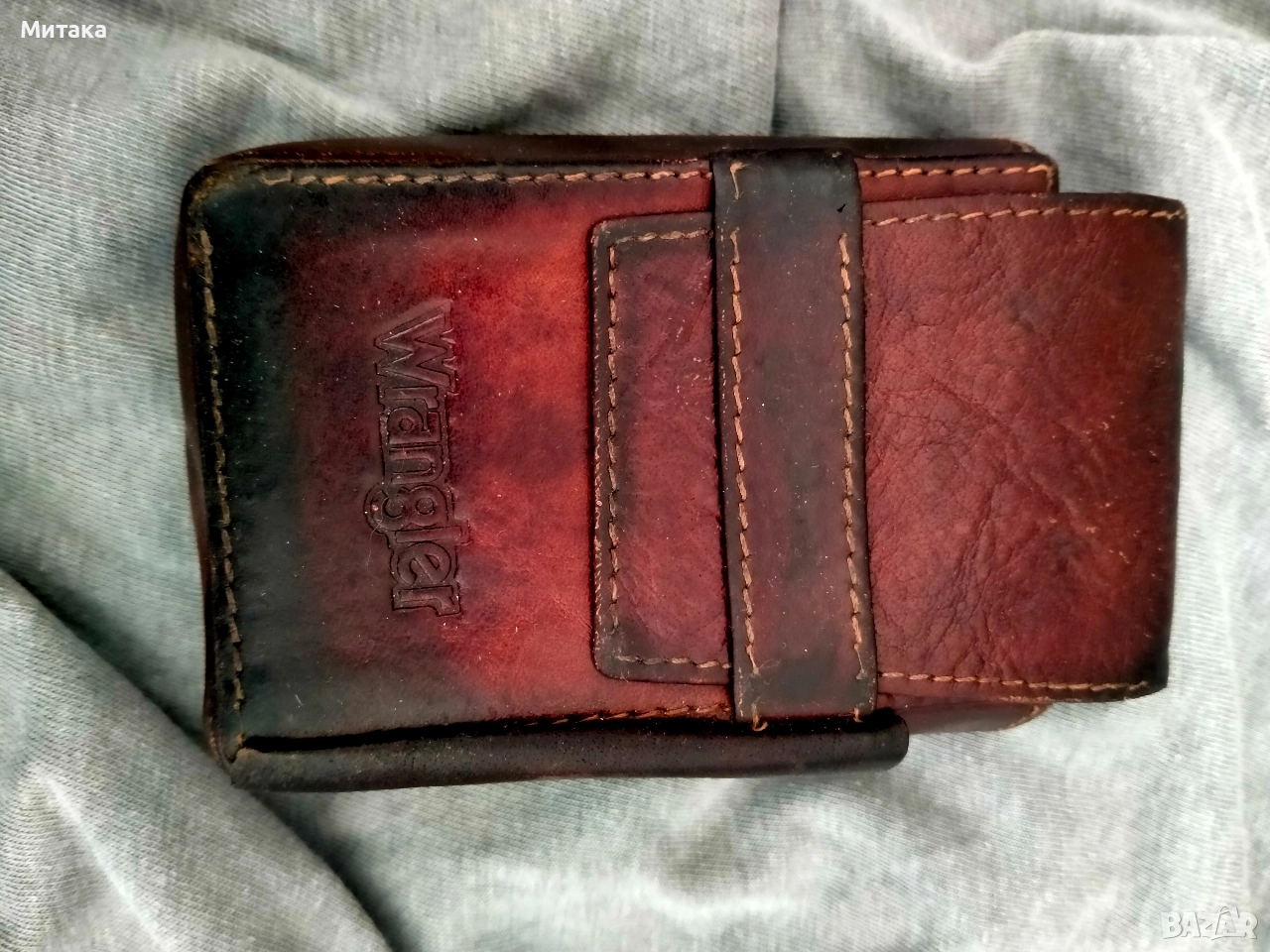 Ретро кожена табакера с цигари Арда филтър , снимка 1