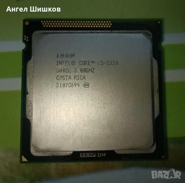 Intel Core i5-2320 3000MHz 3300MHz(turbo) SR02L L2=1MB L3=6MB 5 GT/s DMI 95W, снимка 1