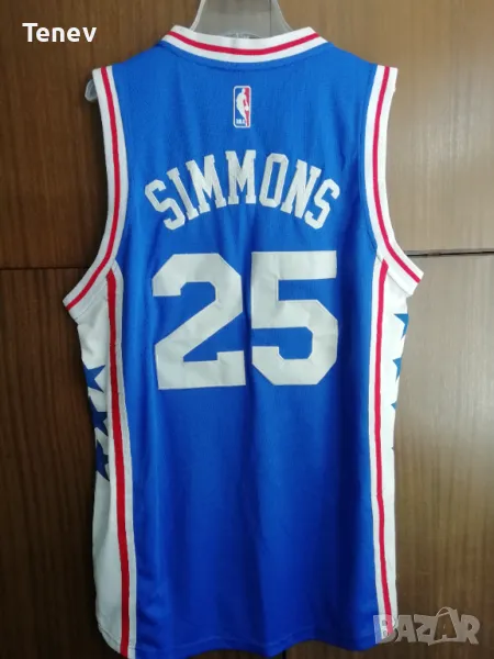 Philadelphia #25 Simmons Adidas оригинален потник Филаделфия NBA , снимка 1