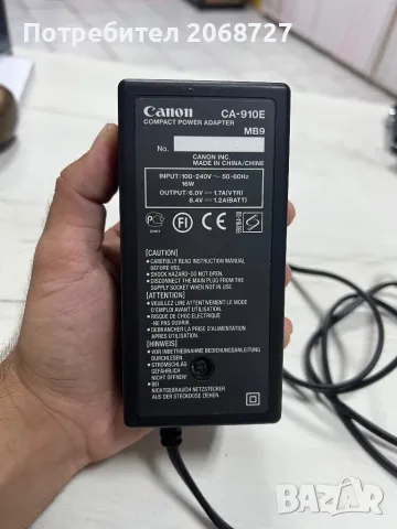 Canon CA-910 Charger Зарядно, снимка 2 - Батерии, зарядни - 47097582