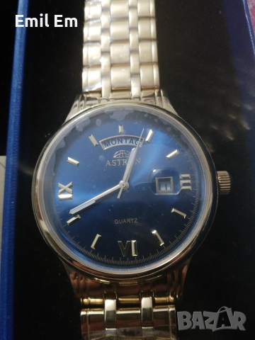 Позлатен ръчен часовник ASTRON 