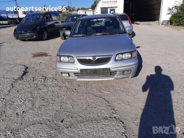 Задно ляво стъкло на калник прозорец на врата за Mazda 626 (2001) 43R-00011, снимка 3 - Части - 53699864