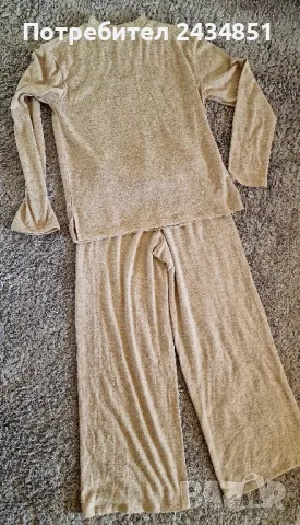 Сет на ZARA. Фино плетиво с блестящ акцент, снимка 2 - Комплекти - 50277680