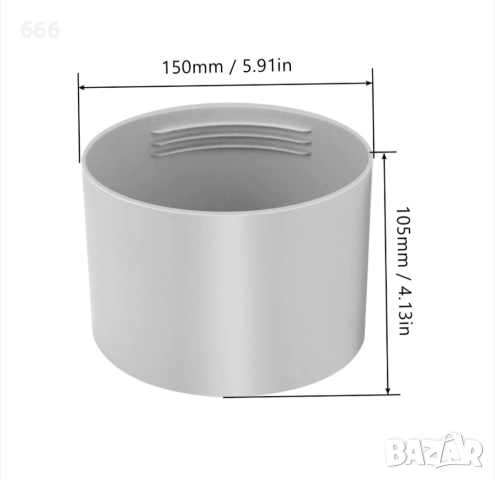 Универсален съединител за маркуч 150mm, снимка 2 - Други стоки за дома - 52915857