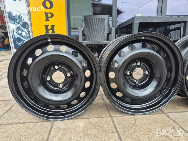 4бр.Оригинални метални джанти Ситроен Пежо 16 цола , снимка 4 - Гуми и джанти - 53958290