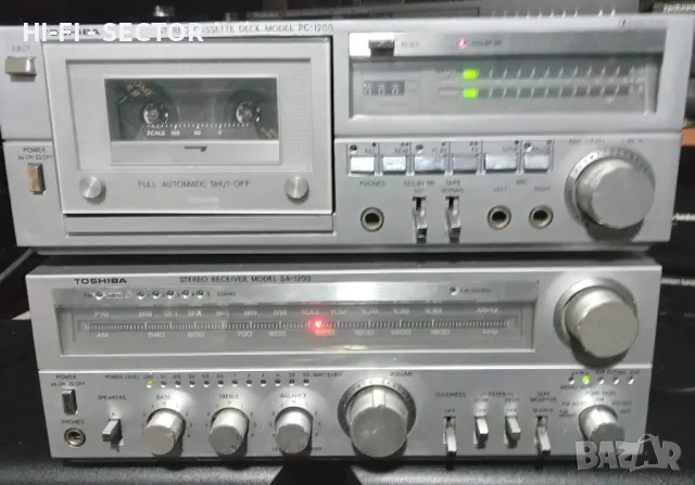 Toshiba vintage audio , снимка 2 - Ресийвъри, усилватели, смесителни пултове - 47490782