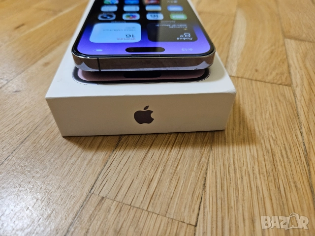 iPhone 14 Pro Max 128gb Deep Purple. Телефона е в отлично състояние. Батерия на 87%. , снимка 8 - Apple iPhone - 52817091