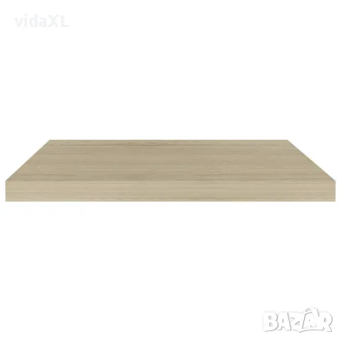 vidaXL Окачен стенен рафт, дъб, 60x23,5x3,8 см, МДФ(SKU:323874), снимка 2 - Други - 49340594