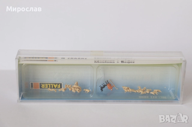 FALLER Z ФИГУРКИ ОВЧАР С ОВЦЕ И КУЧЕ ВАГОН ВЛАК ЖП