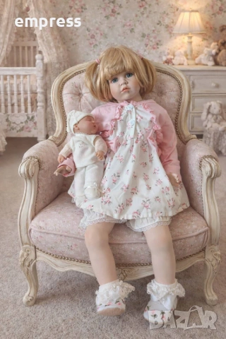 Порцеланова кукла Alberon Georgine , снимка 2 - Колекции - 54287559