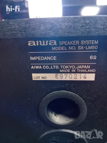 Тонколони aiwa sx lm 50, снимка 5 - Тонколони - 47630903