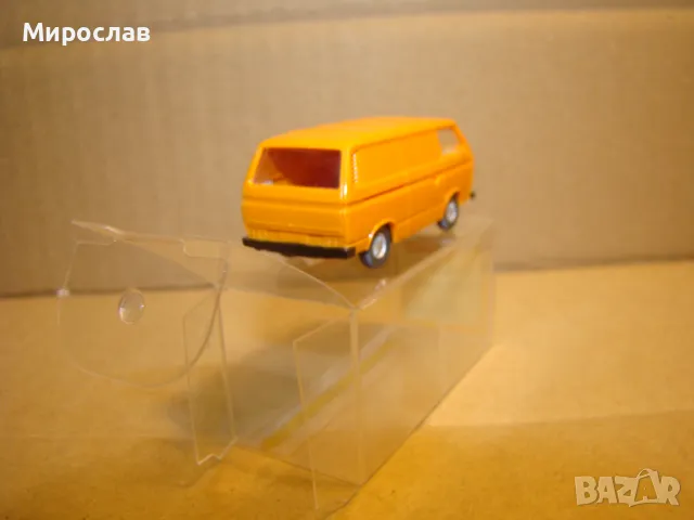 WIKING H0 1/87 VW TRANSPORTER МОДЕЛ ИГРАЧКА КОЛИЧКА БУС, снимка 4 - Колекции - 48619486