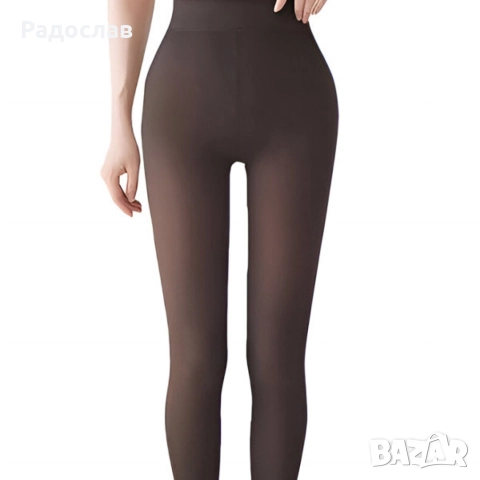 Термо чорапогащи с поларена подплата – Топлина и комфорт при -10°C, снимка 2 - Клинове - 52870258