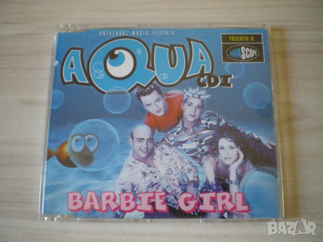Aqua ‎– Barbie Girl 1997 CD, Single, снимка 1