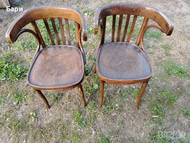 Стар виенски стол,столове, снимка 2 - Столове - 49031563