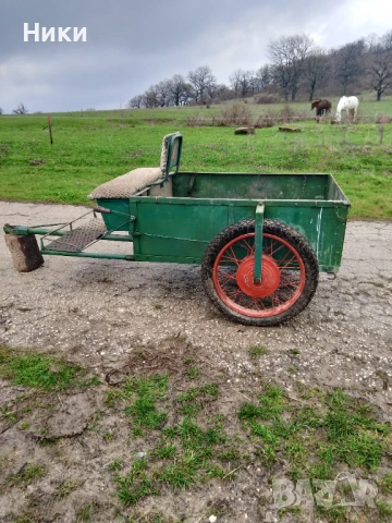 Продавам ремарке за мотор и фреза, снимка 3 - Ремаркета - 45809058