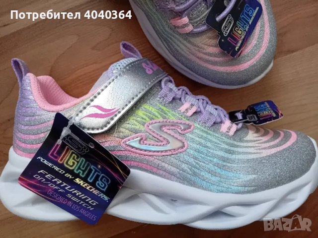 Sketchers Светещи нови маратонки , снимка 8 - Детски маратонки - 46835633