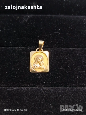 Нова-Златна висулка  Икона-0,99гр 14к