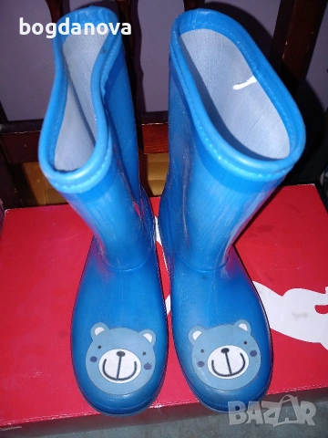 Гумени ботушки за дъжд за момче, номер 30-31 , снимка 4 - Детски боти и ботуши - 54038318