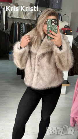 Дамско пухкаво яке