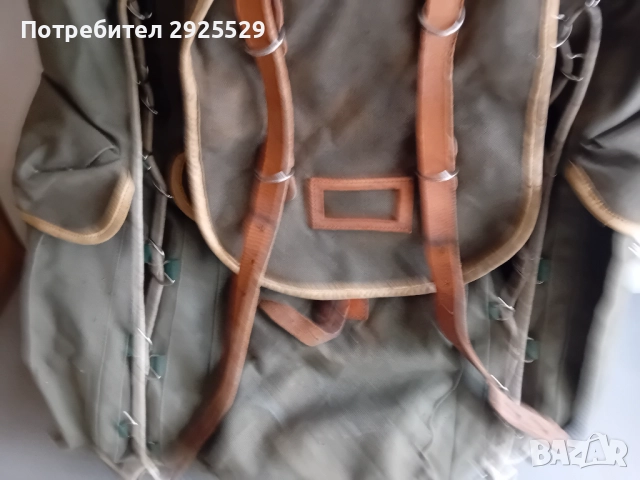 СТАРА БРЕЗЕНТОВА РАНИЦА, снимка 2 - Други ценни предмети - 42014335