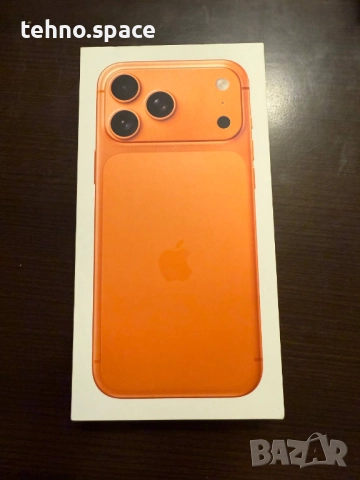 iPhone 17 Pro Max 256GB Cosmic Orange Чисто Нов