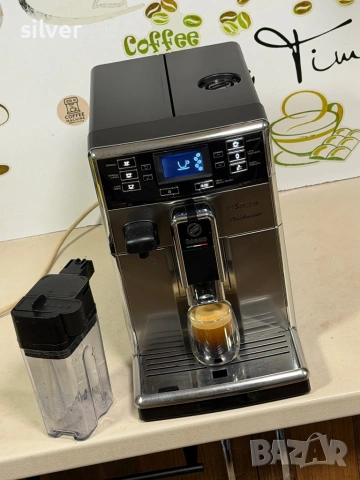 Кафемашина кафе автомат Saeco PicoBarista с гаранция, снимка 11 - Кафемашини - 53753107