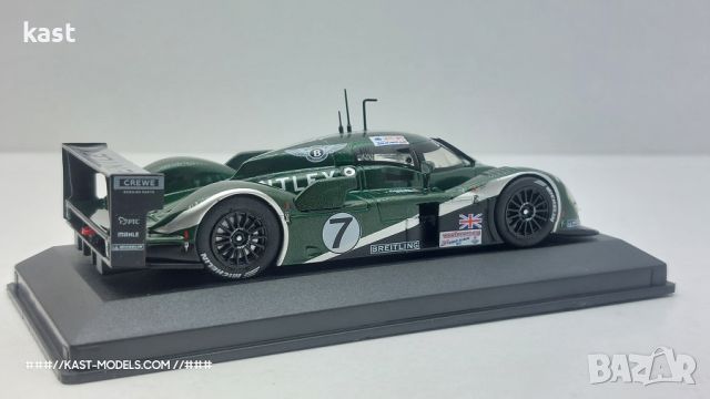 KAST-Models Умален модел на Bentley Speed 8 24h LeMans 2003 1/43, снимка 5 - Колекции - 46271108