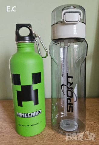 Бутилка за вода Майнкрафт