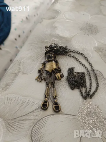 колекционерско бронзово човече Пинокио, снимка 3 - Колекции - 49688365