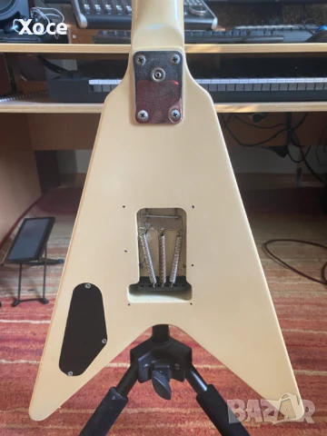 80's Електрическа китара Hurricane by Morris FH-2 VIVIAN Made in Japan or Korea , снимка 6 - Китари - 51000140