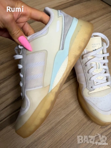 Оригинални мъжки кецове adidas Forum Tech Boost White! 42 н, снимка 11 - Кецове - 44229846